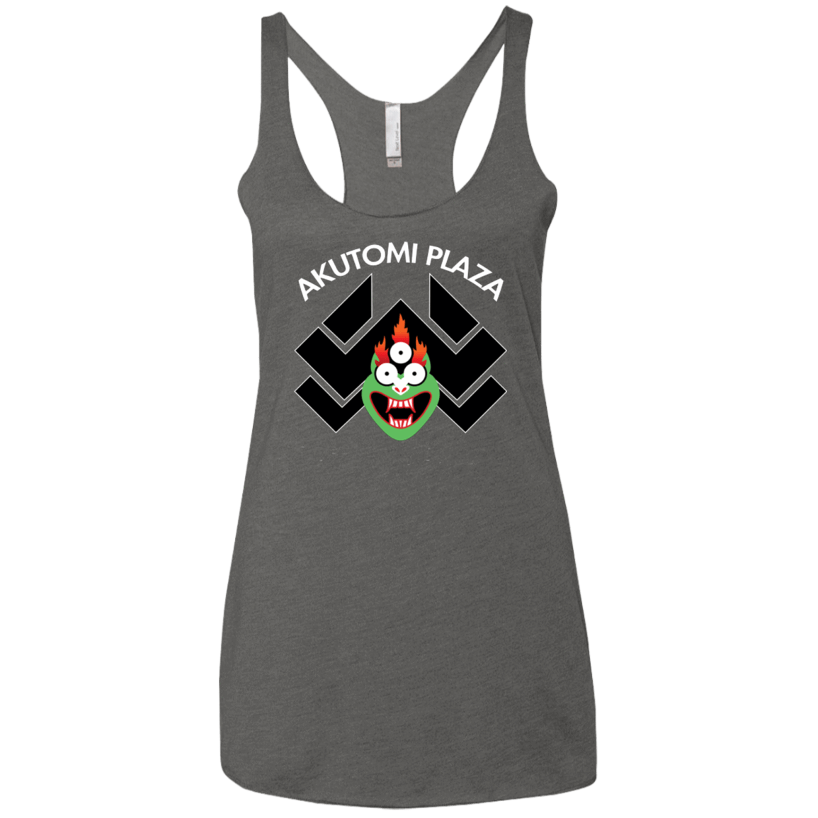 T-Shirts Premium Heather / X-Small Akutomi Plaza Women's Triblend Racerback Tank