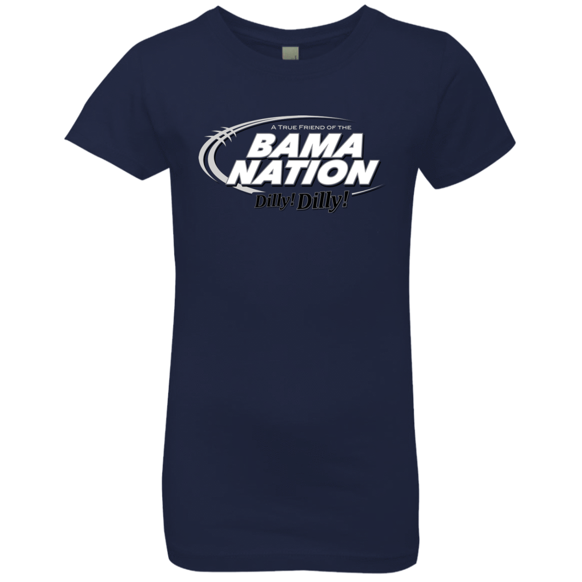 T-Shirts Midnight Navy / YXS Alabama Dilly Dilly Girls Premium T-Shirt