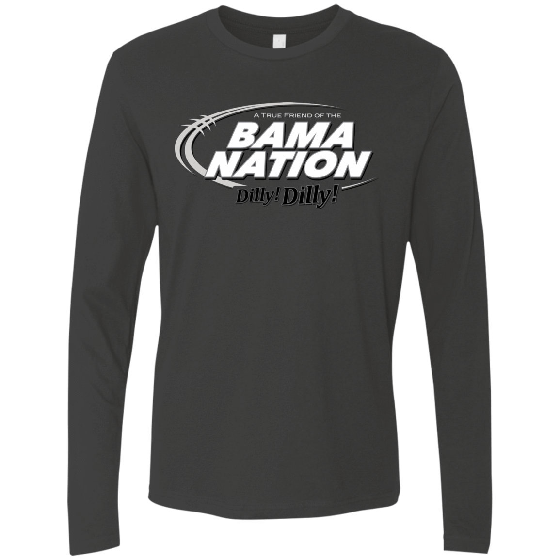 T-Shirts Heavy Metal / Small Alabama Dilly Dilly Men's Premium Long Sleeve