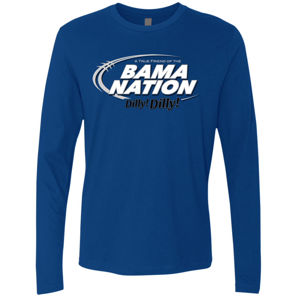 T-Shirts Royal / Small Alabama Dilly Dilly Men's Premium Long Sleeve