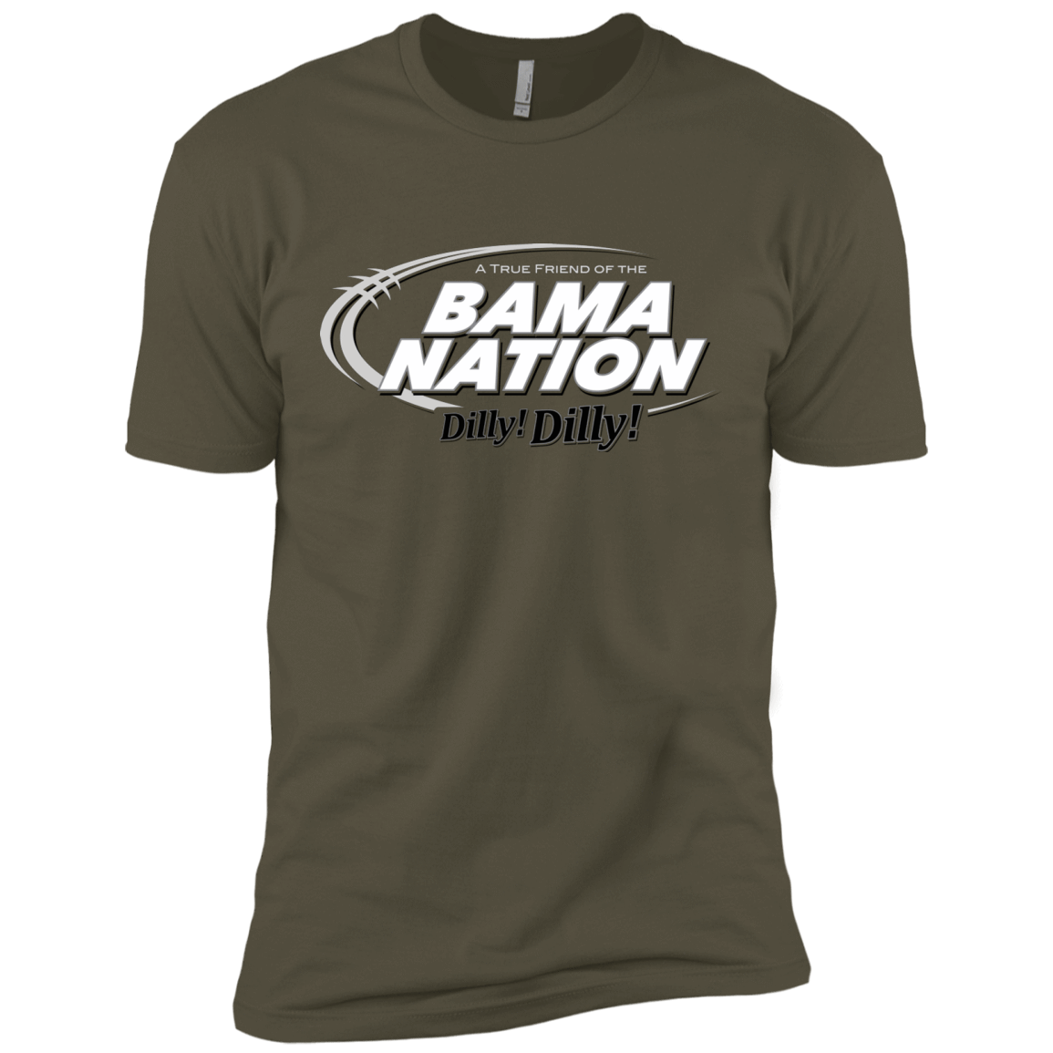 T-Shirts Military Green / X-Small Alabama Dilly Dilly Men's Premium T-Shirt