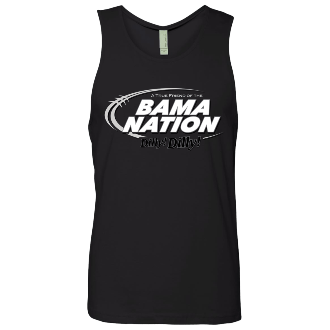 T-Shirts Black / Small Alabama Dilly Dilly Men's Premium Tank Top