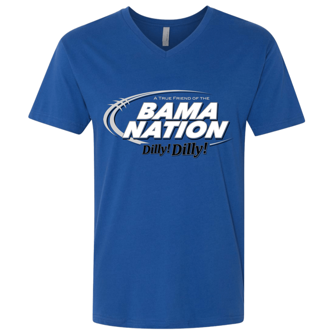 T-Shirts Royal / X-Small Alabama Dilly Dilly Men's Premium V-Neck