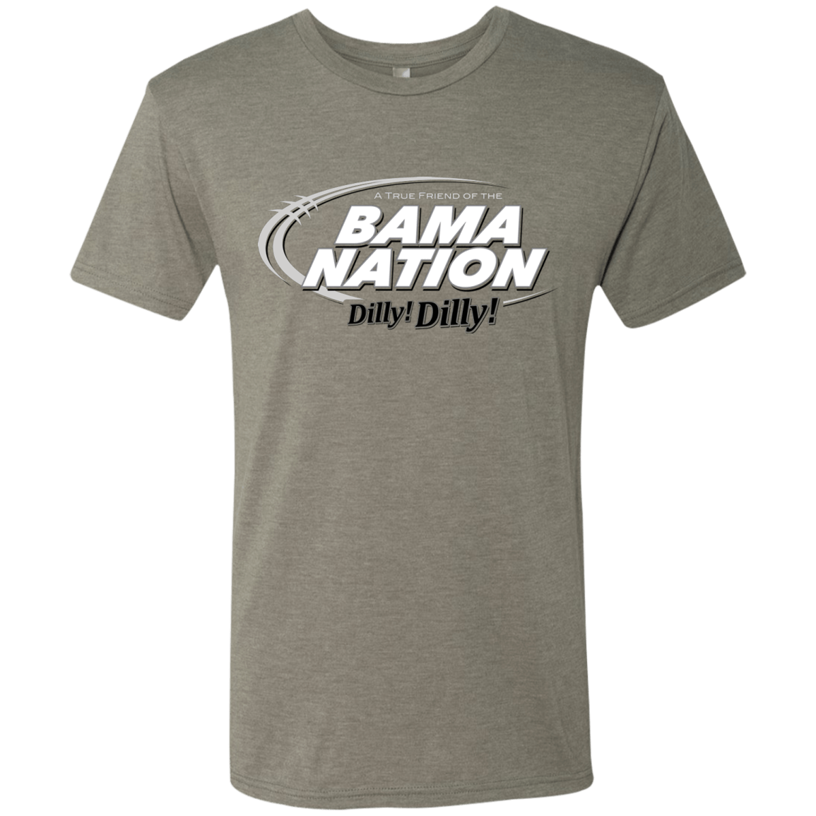 T-Shirts Venetian Grey / Small Alabama Dilly Dilly Men's Triblend T-Shirt