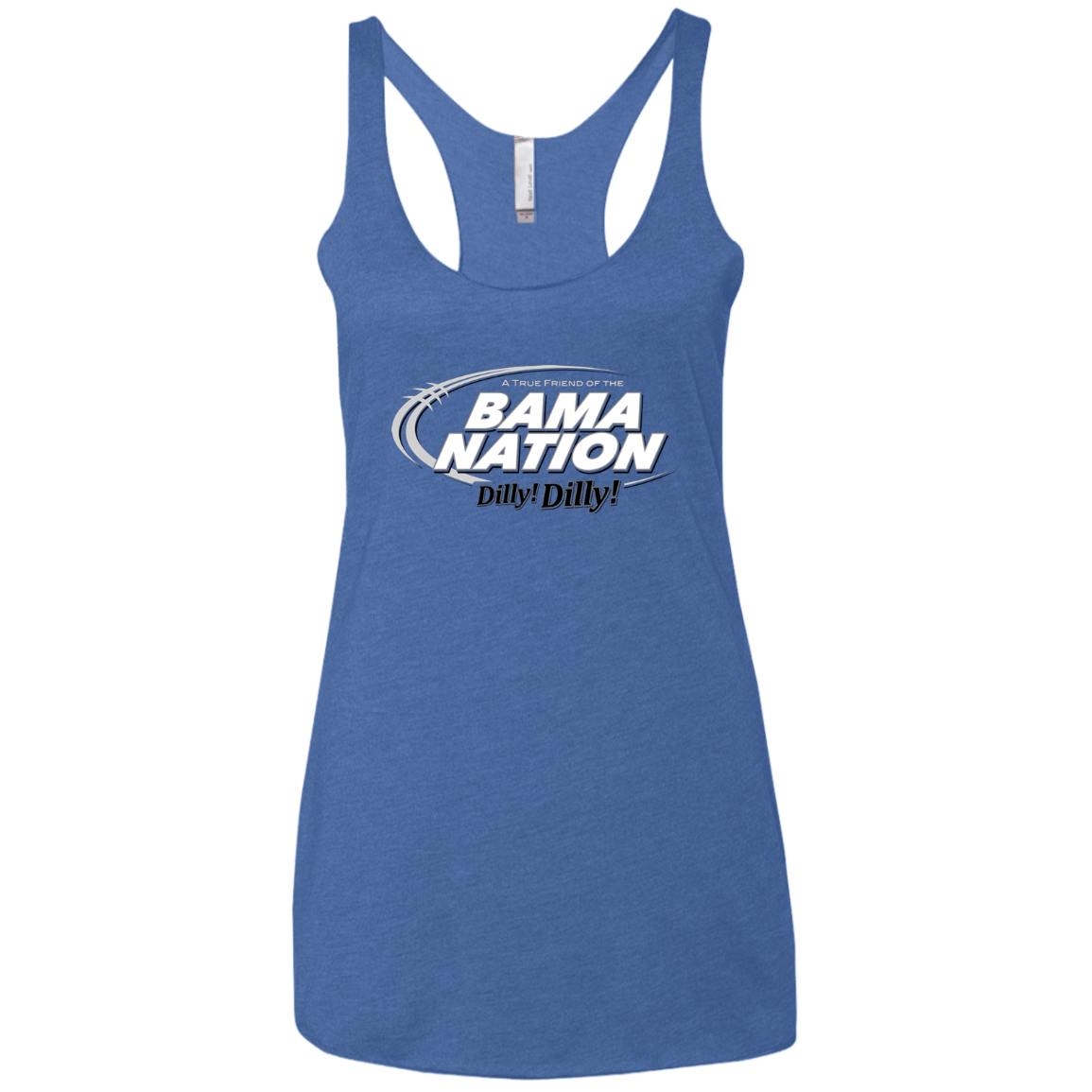 T-Shirts Vintage Royal / X-Small Alabama Dilly Dilly Women's Triblend Racerback Tank