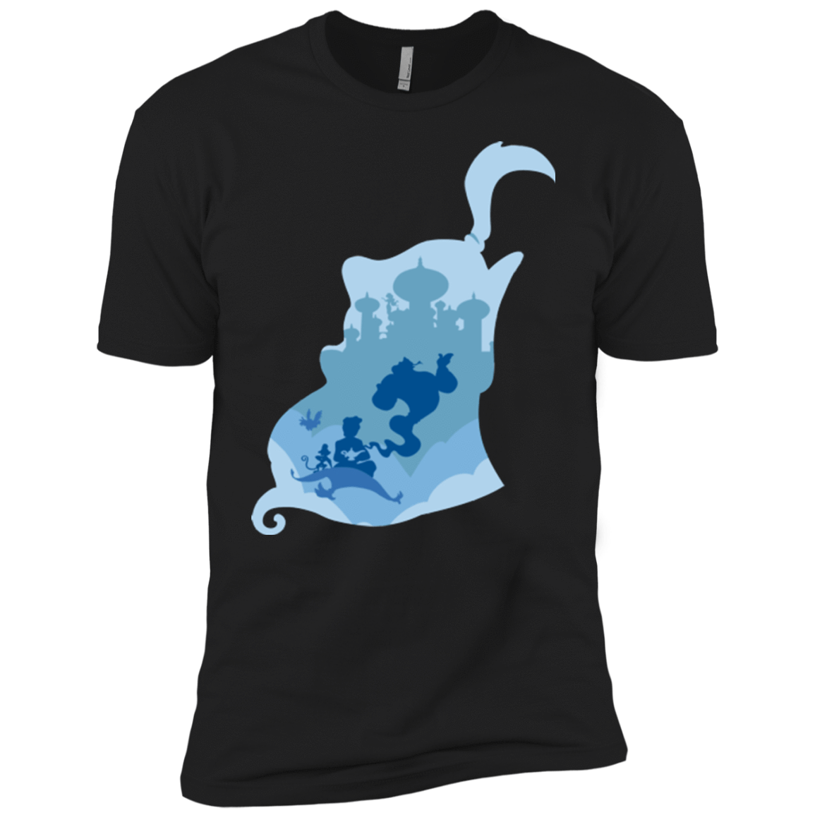 T-Shirts Black / YXS Aladdin Portrait-pop Boys Premium T-Shirt