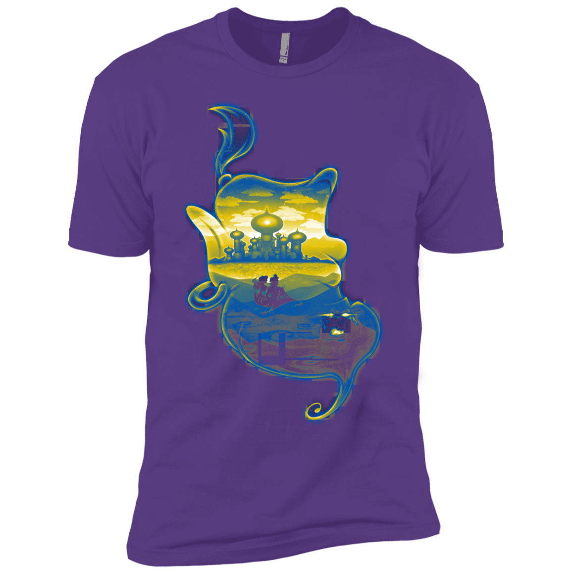 T-Shirts Purple Rush / YXS Aladdin Silhouette Boys Premium T-Shirt