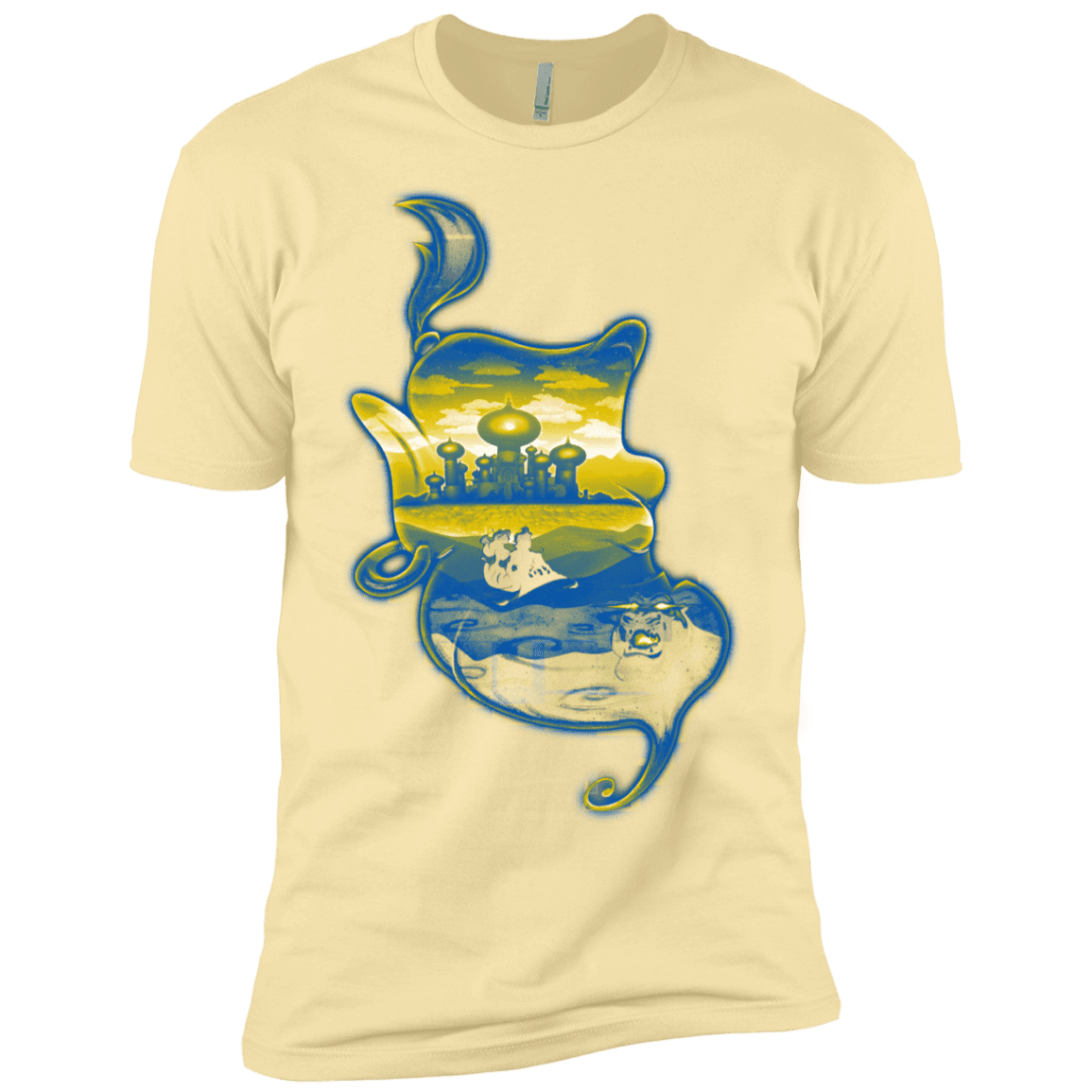 T-Shirts Banana Cream / X-Small Aladdin Silhouette Men's Premium T-Shirt