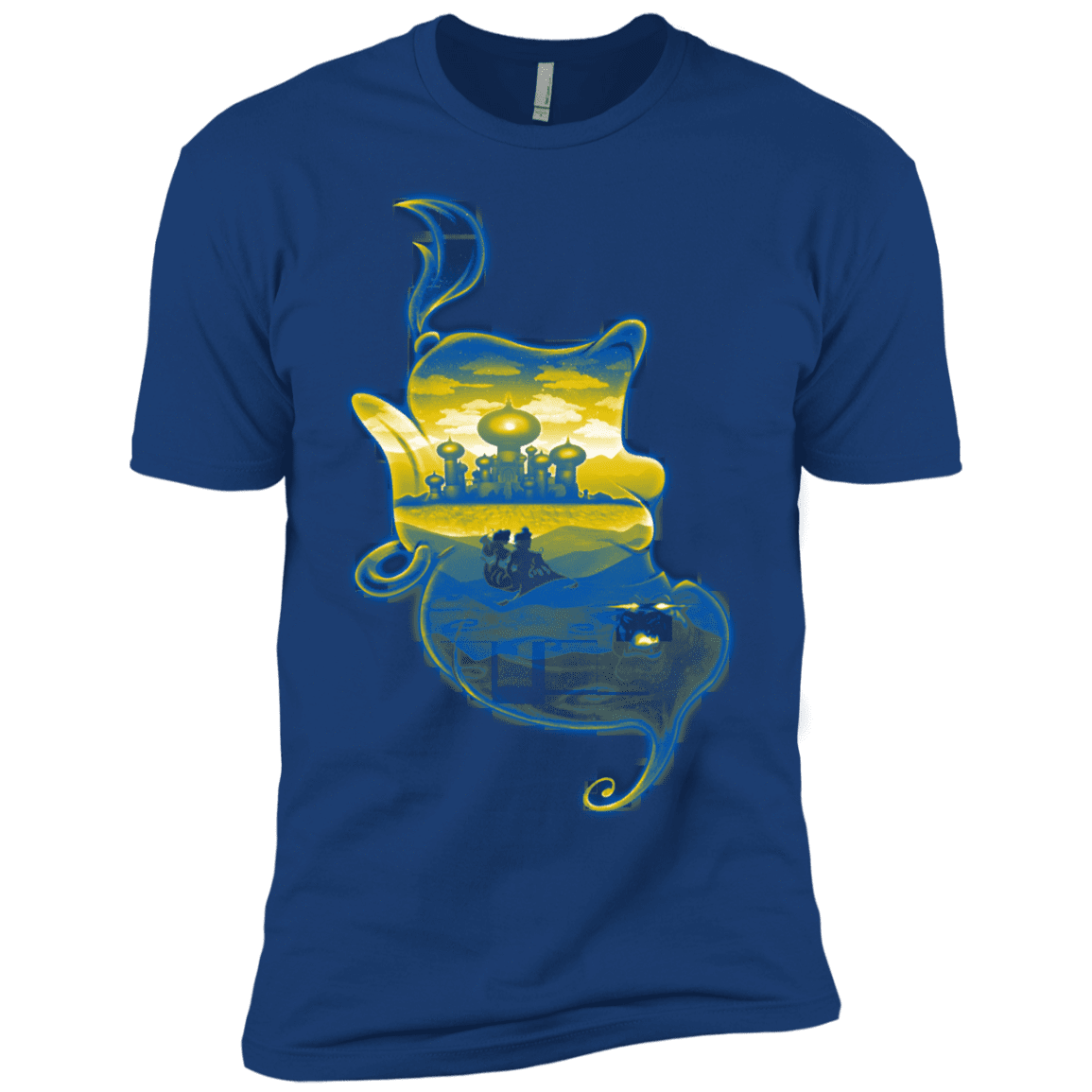 T-Shirts Royal / X-Small Aladdin Silhouette Men's Premium T-Shirt