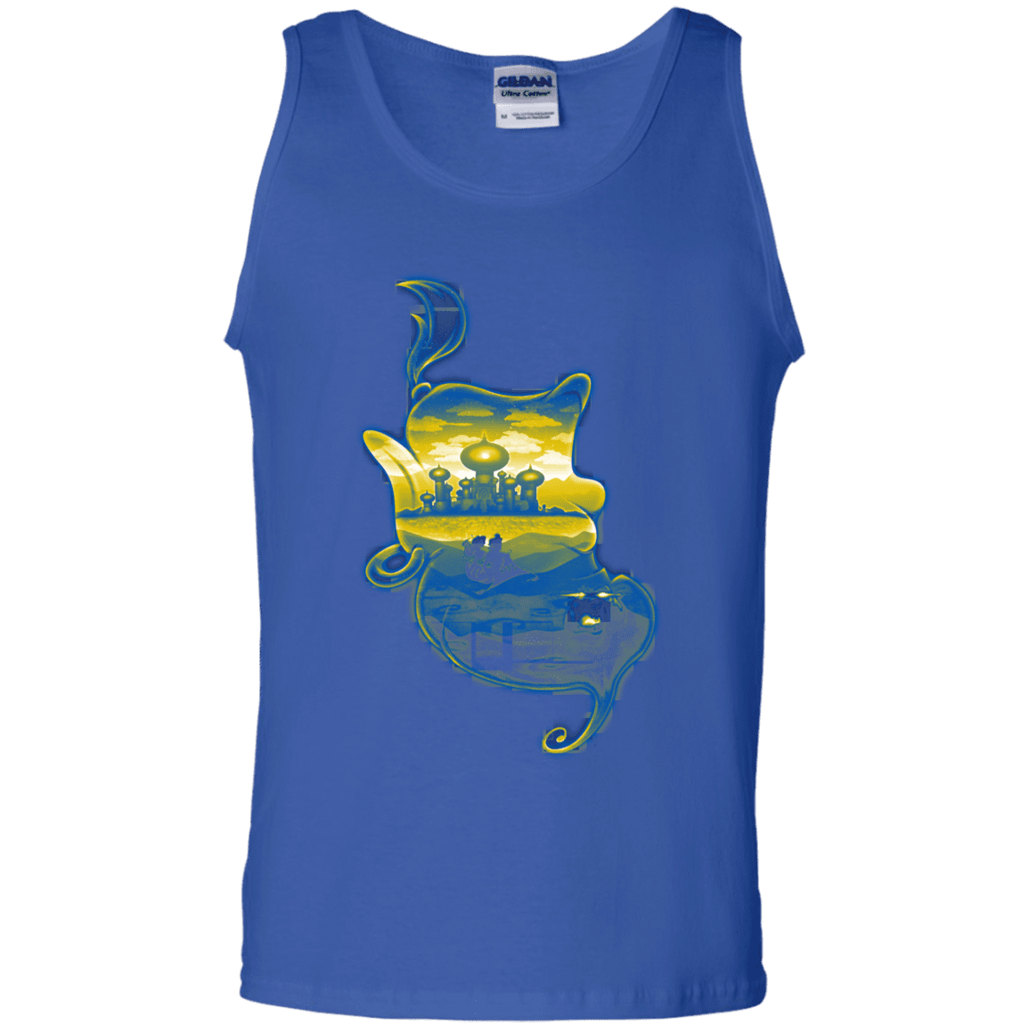 T-Shirts Royal / S Aladdin Silhouette Men's Tank Top