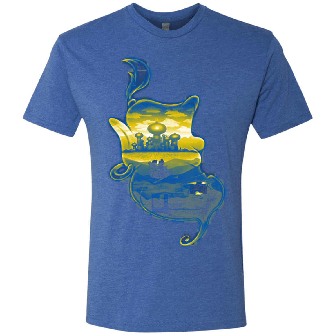 T-Shirts Vintage Royal / S Aladdin Silhouette Men's Triblend T-Shirt
