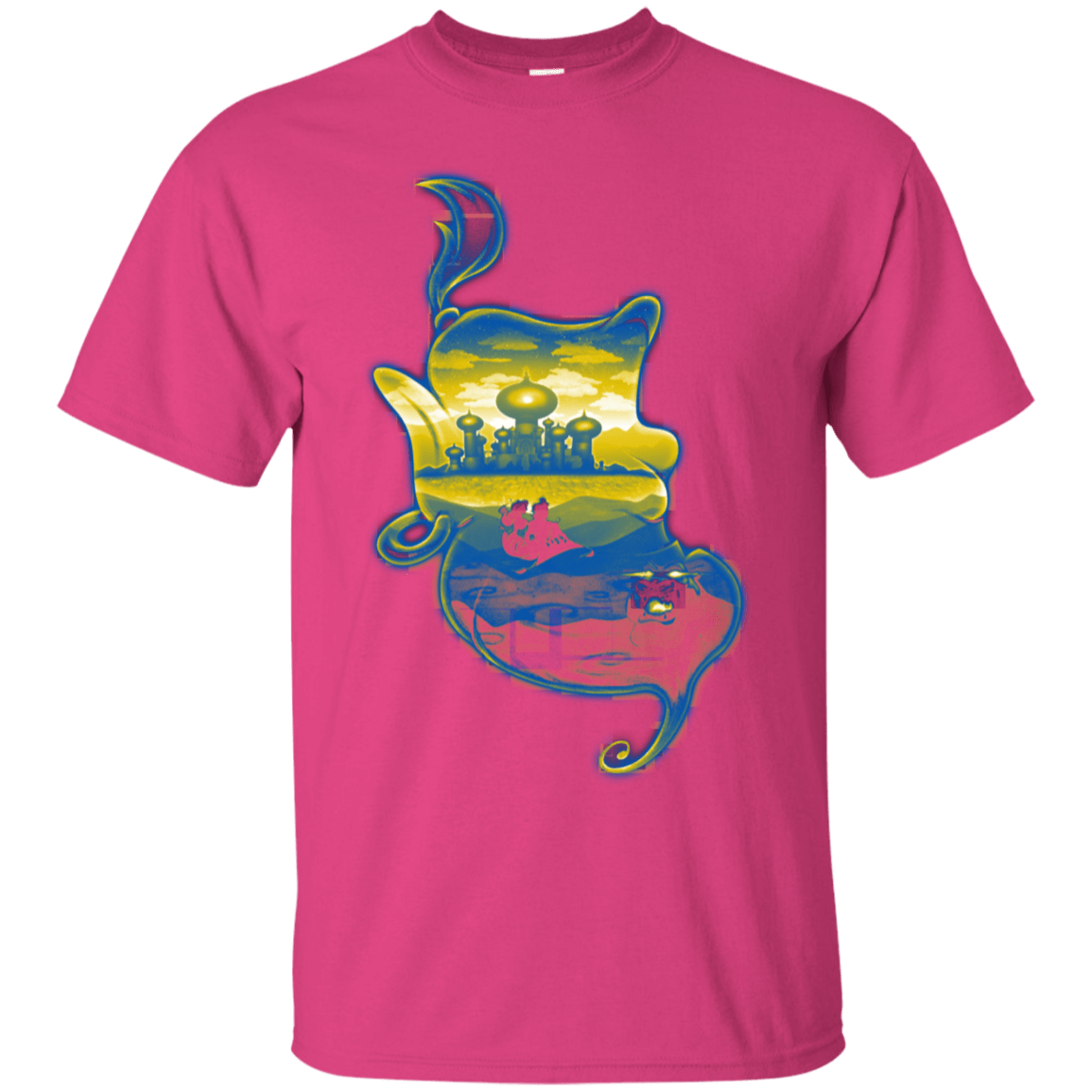 T-Shirts Heliconia / S Aladdin Silhouette T-Shirt