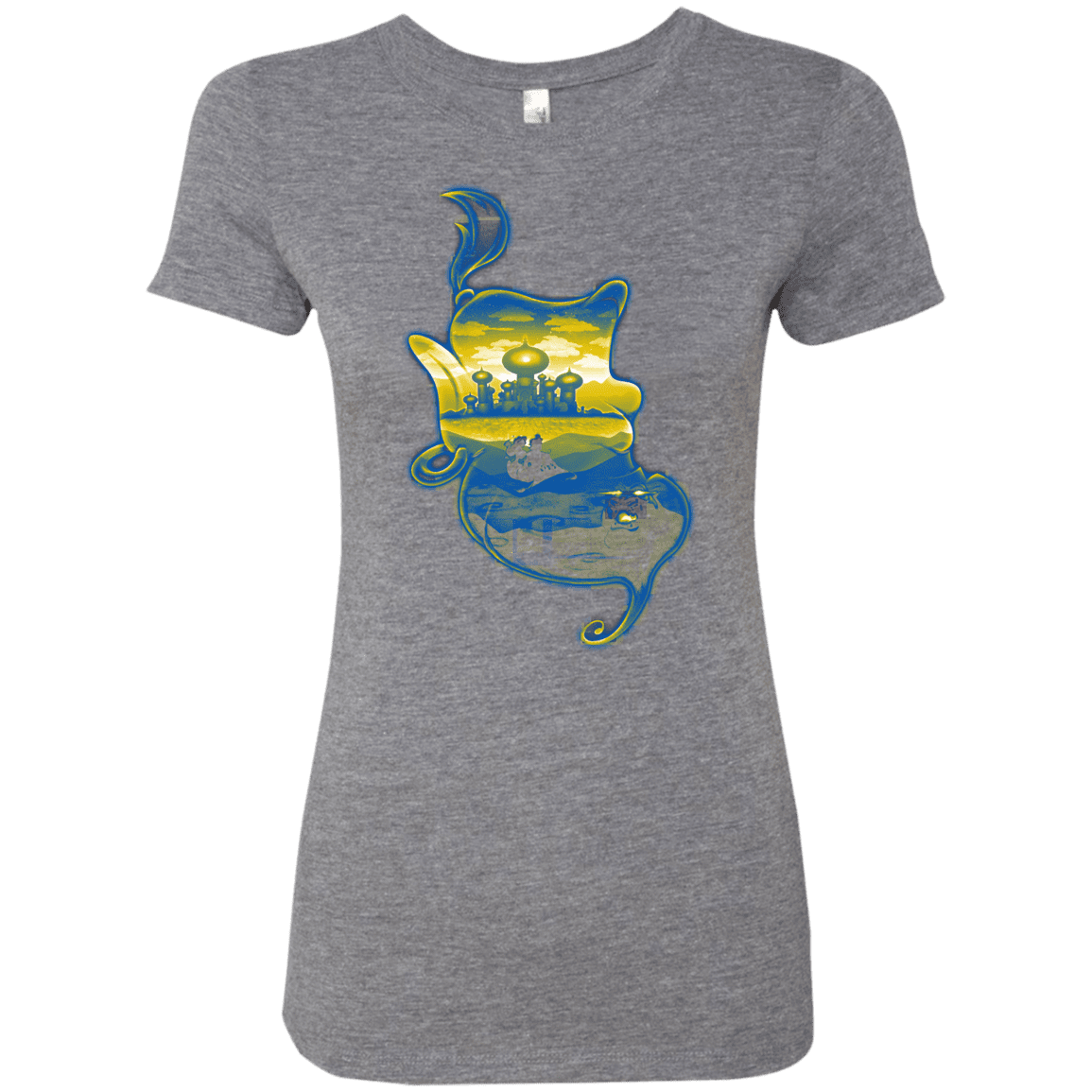 T-Shirts Premium Heather / S Aladdin Silhouette Women's Triblend T-Shirt