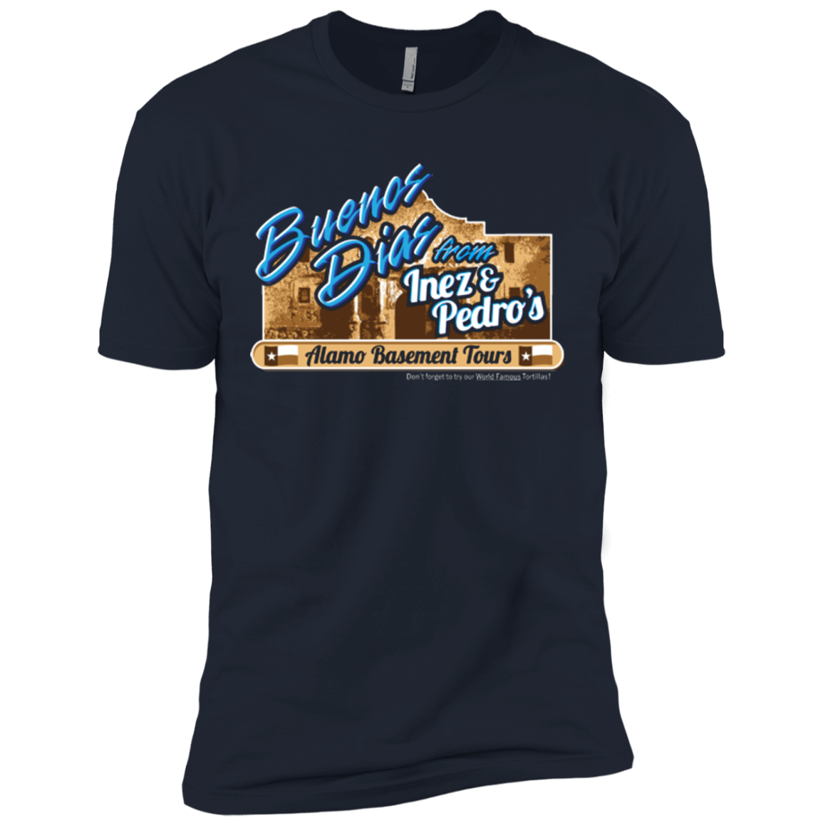 T-Shirts Midnight Navy / X-Small Alamo Basement Men's Premium T-Shirt