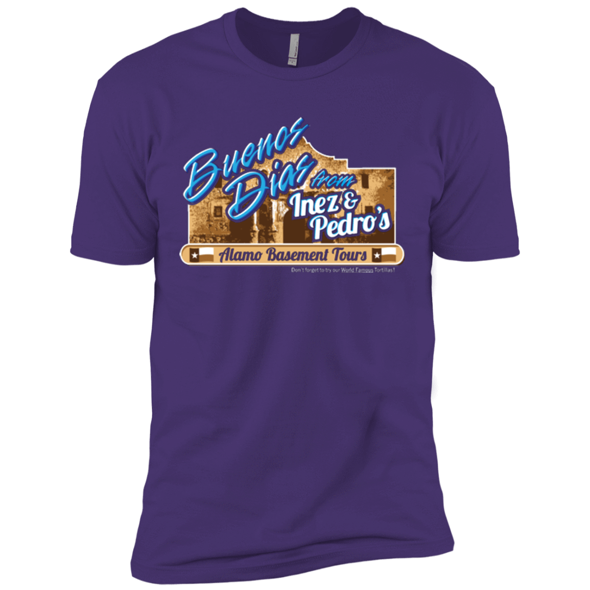 T-Shirts Purple / X-Small Alamo Basement Men's Premium T-Shirt