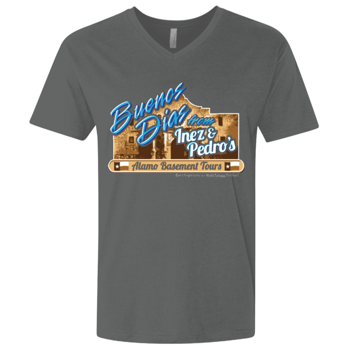 T-Shirts Heavy Metal / X-Small Alamo Basement Men's Premium V-Neck