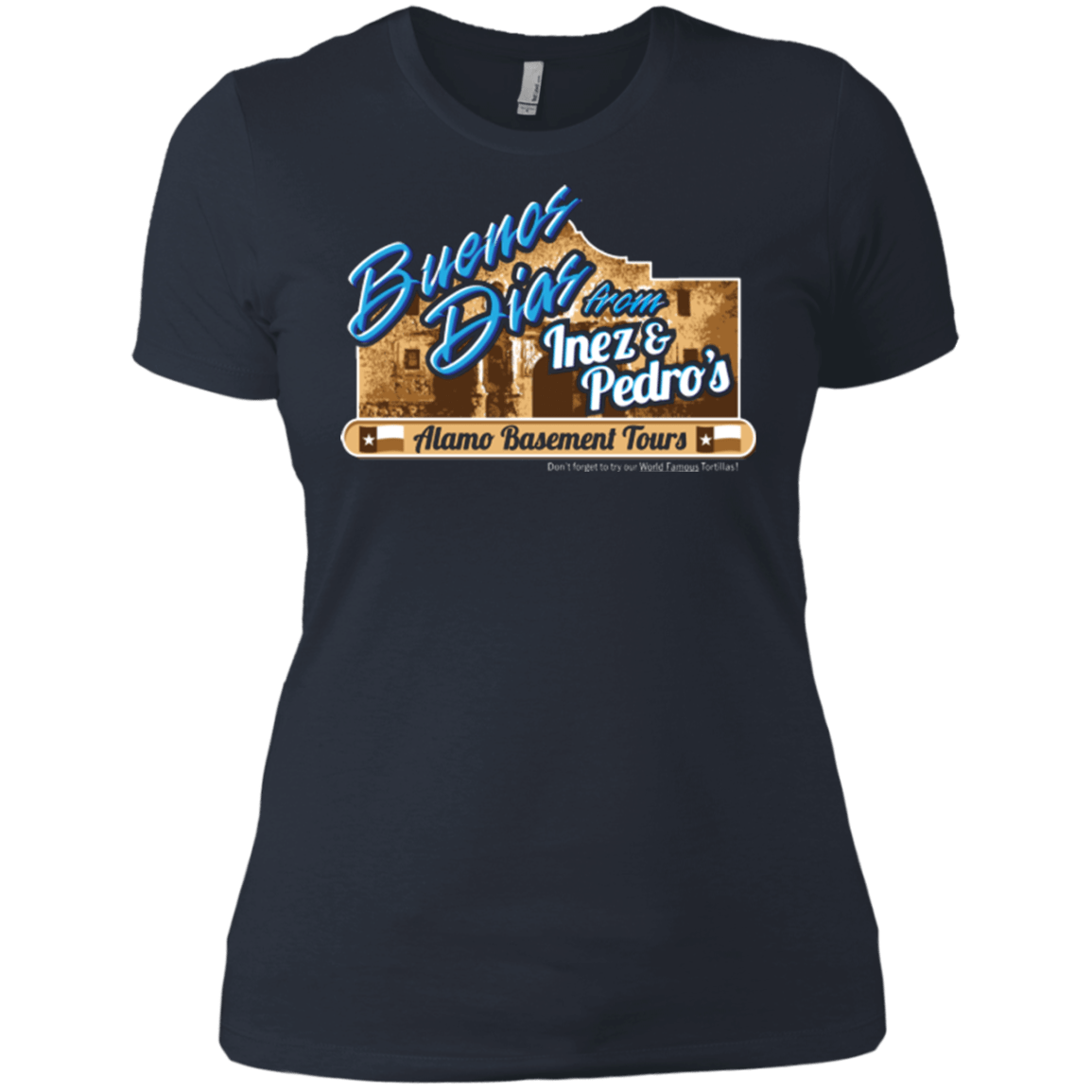T-Shirts Indigo / X-Small Alamo Basement Women's Premium T-Shirt