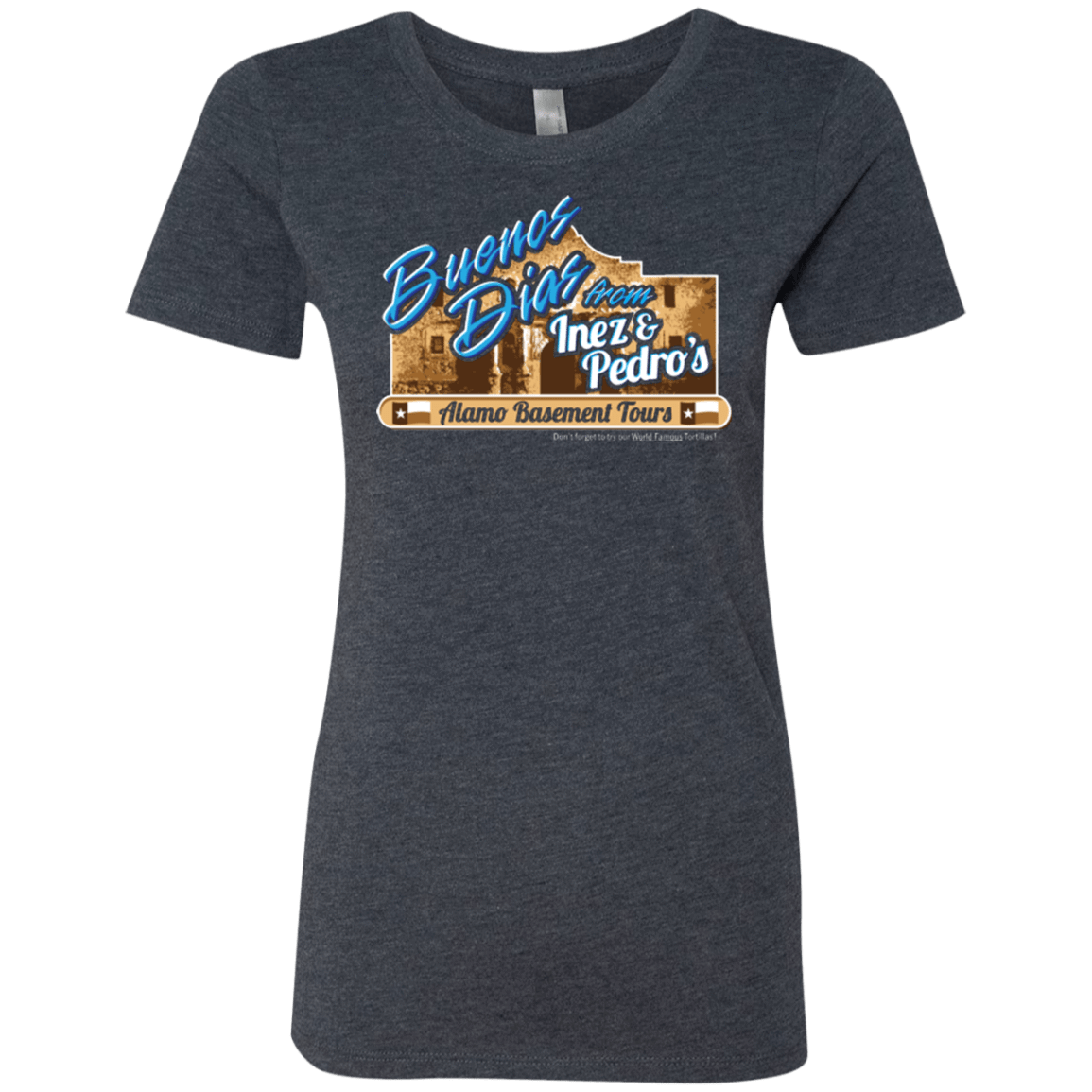 T-Shirts Vintage Navy / Small Alamo Basement Women's Triblend T-Shirt