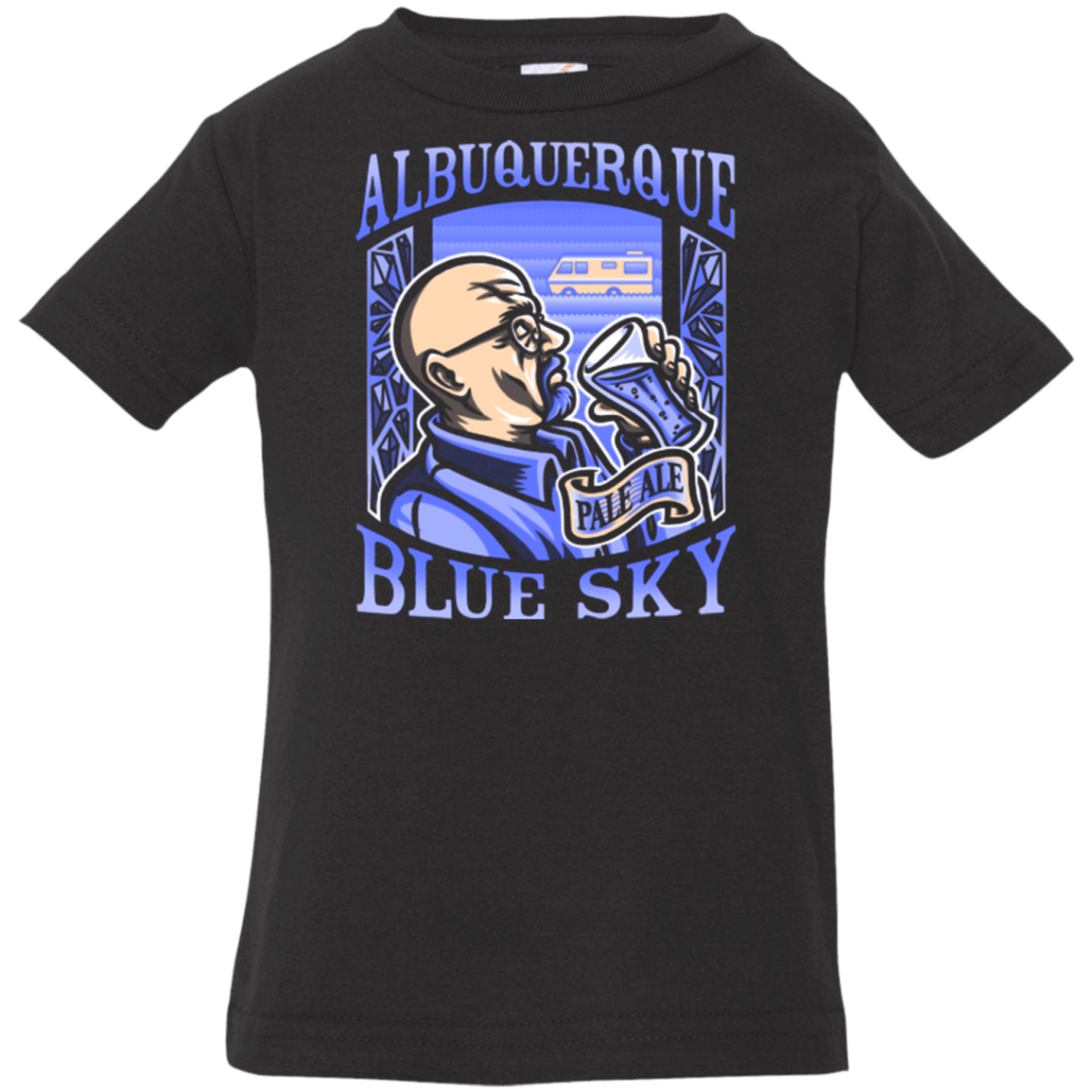 T-Shirts Black / 6 Months Albuquerque Blue Sky Infant Premium T-Shirt