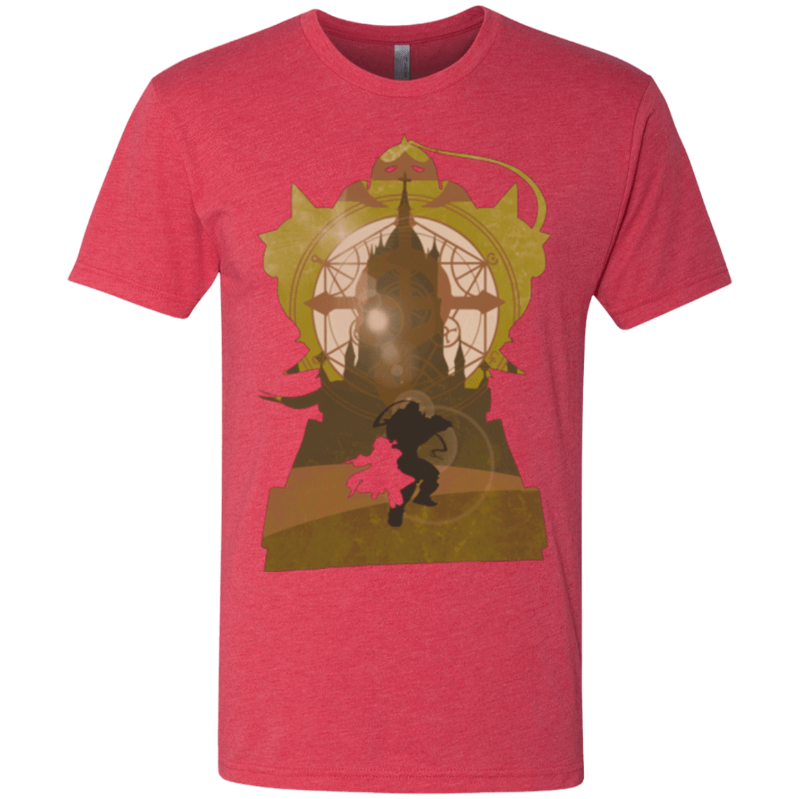 T-Shirts Vintage Red / Small Alchemy Fate Men's Triblend T-Shirt