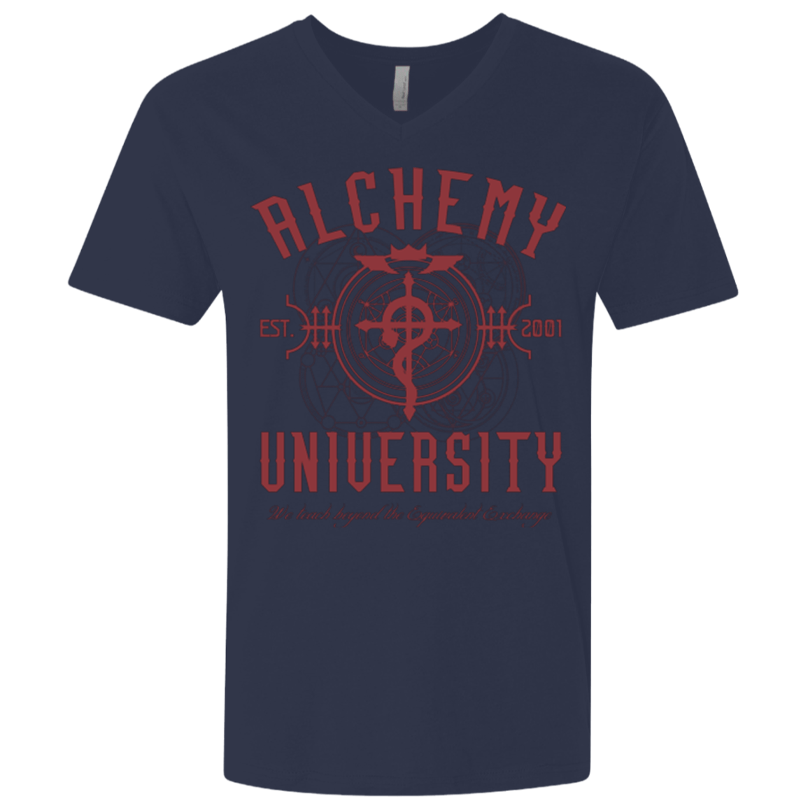 T-Shirts Midnight Navy / X-Small Alchemy University Men's Premium V-Neck