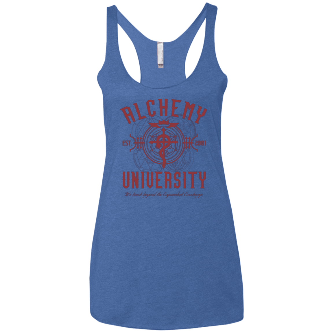 T-Shirts Vintage Royal / X-Small Alchemy University Women's Triblend Racerback Tank