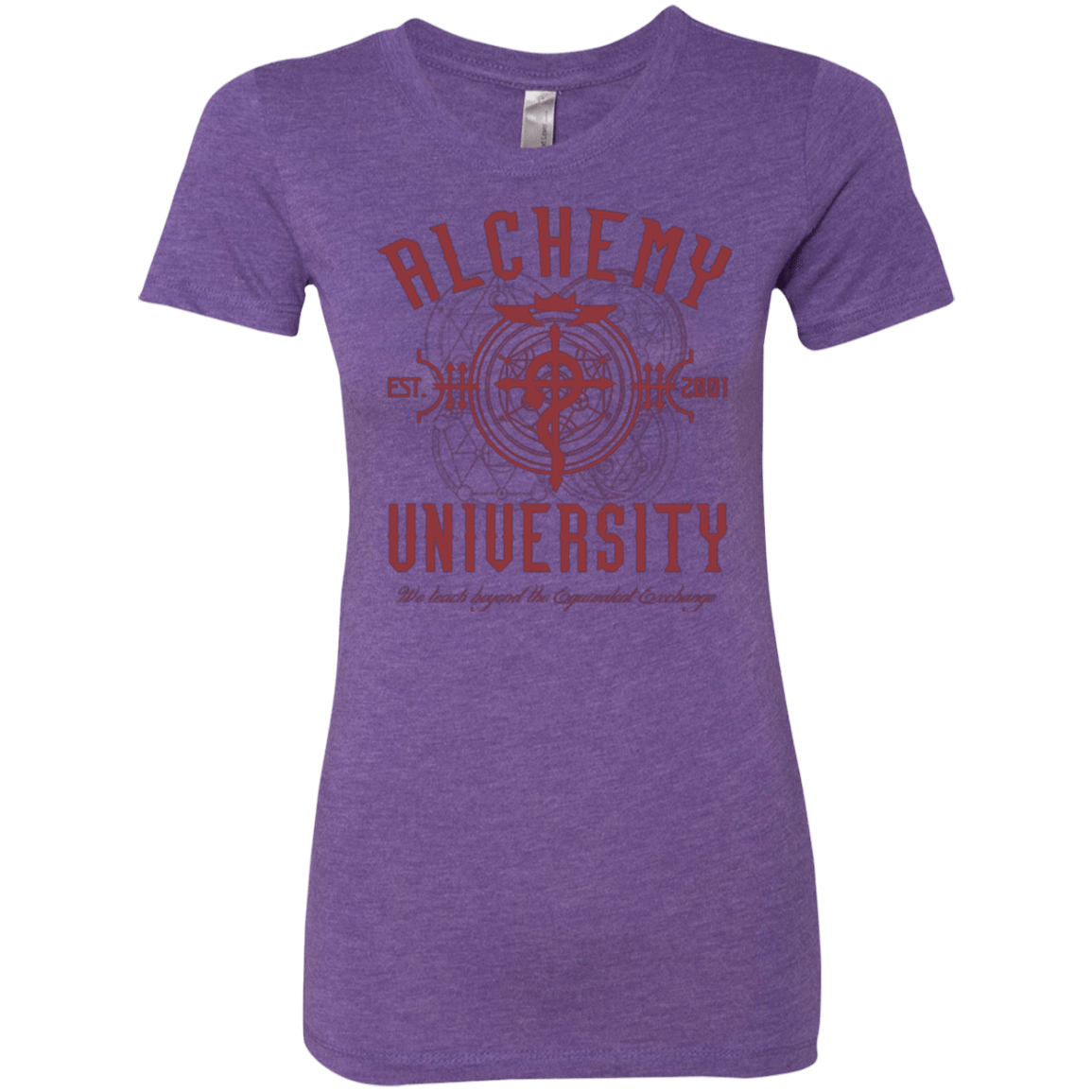T-Shirts Purple Rush / Small Alchemy University Women's Triblend T-Shirt