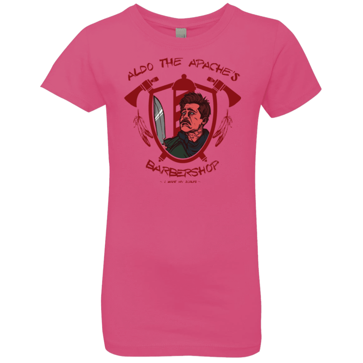 Aldos Barber Shop Girls Premium T-Shirt