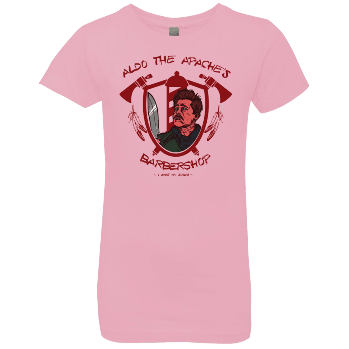 Aldos Barber Shop Girls Premium T-Shirt