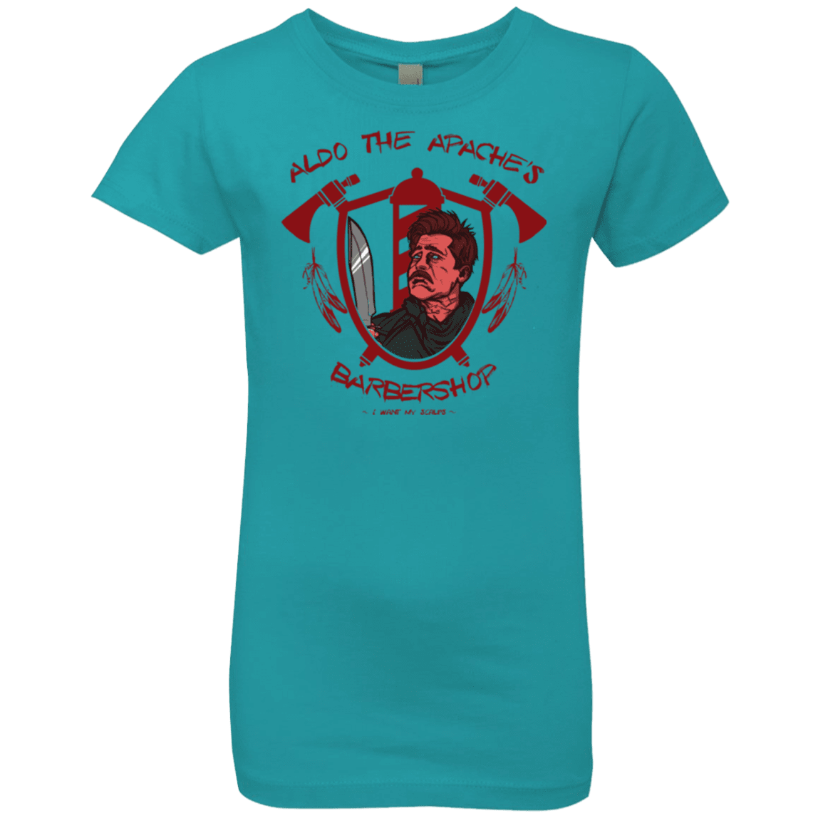 Aldos Barber Shop Girls Premium T-Shirt