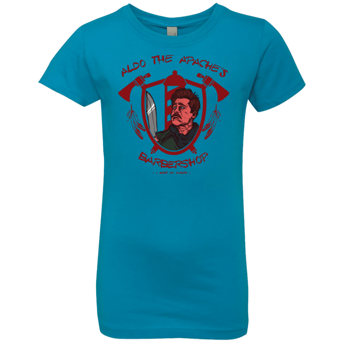 Aldos Barber Shop Girls Premium T-Shirt