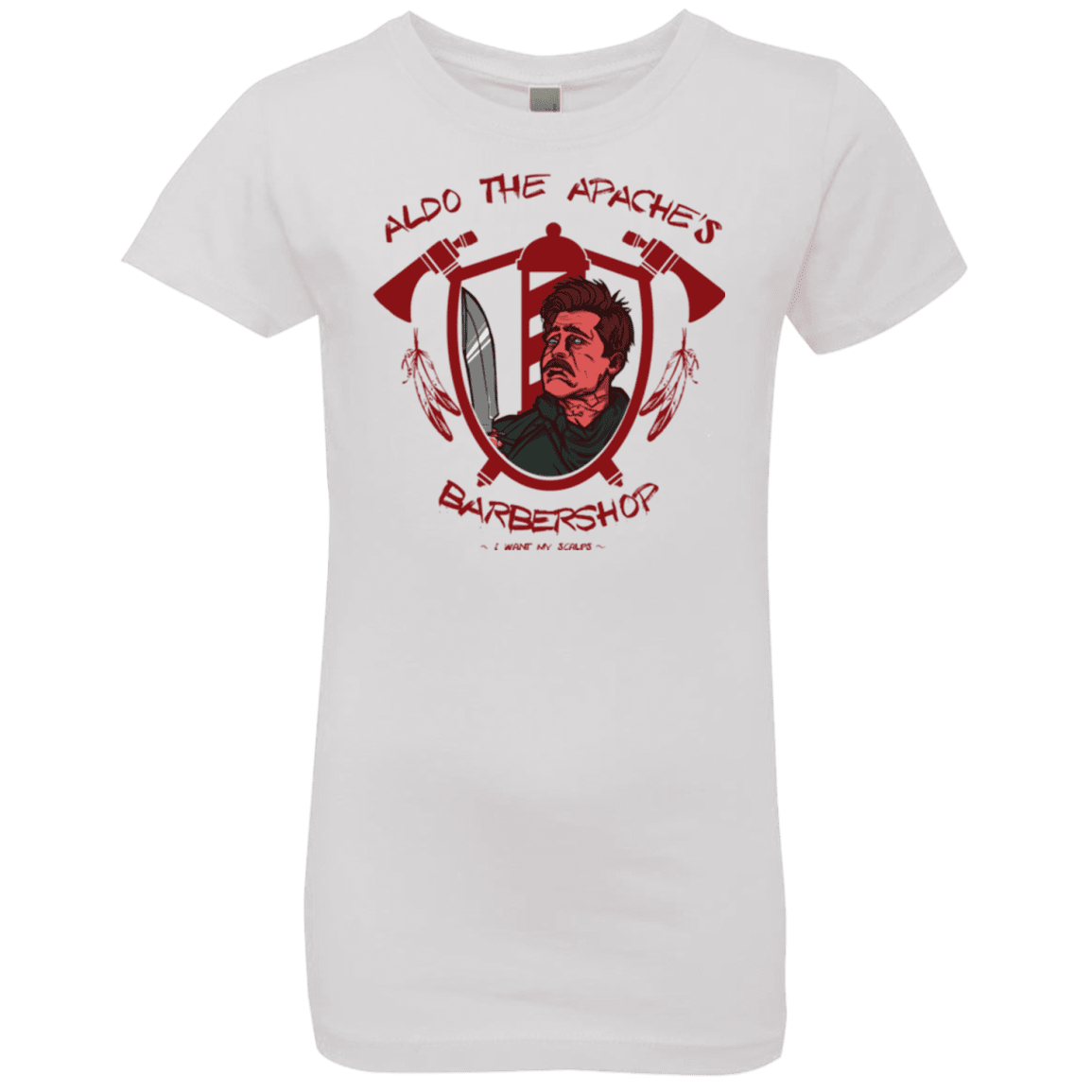 Aldos Barber Shop Girls Premium T-Shirt