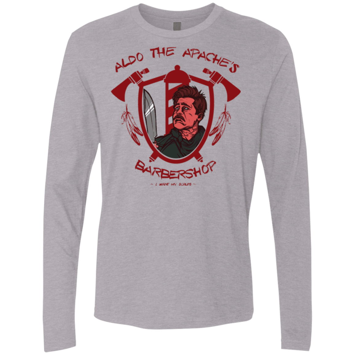 Aldos Barber Shop Men's Premium Long Sleeve