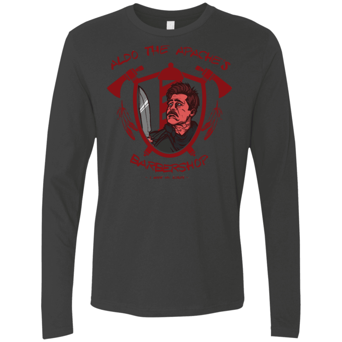 Aldos Barber Shop Men's Premium Long Sleeve