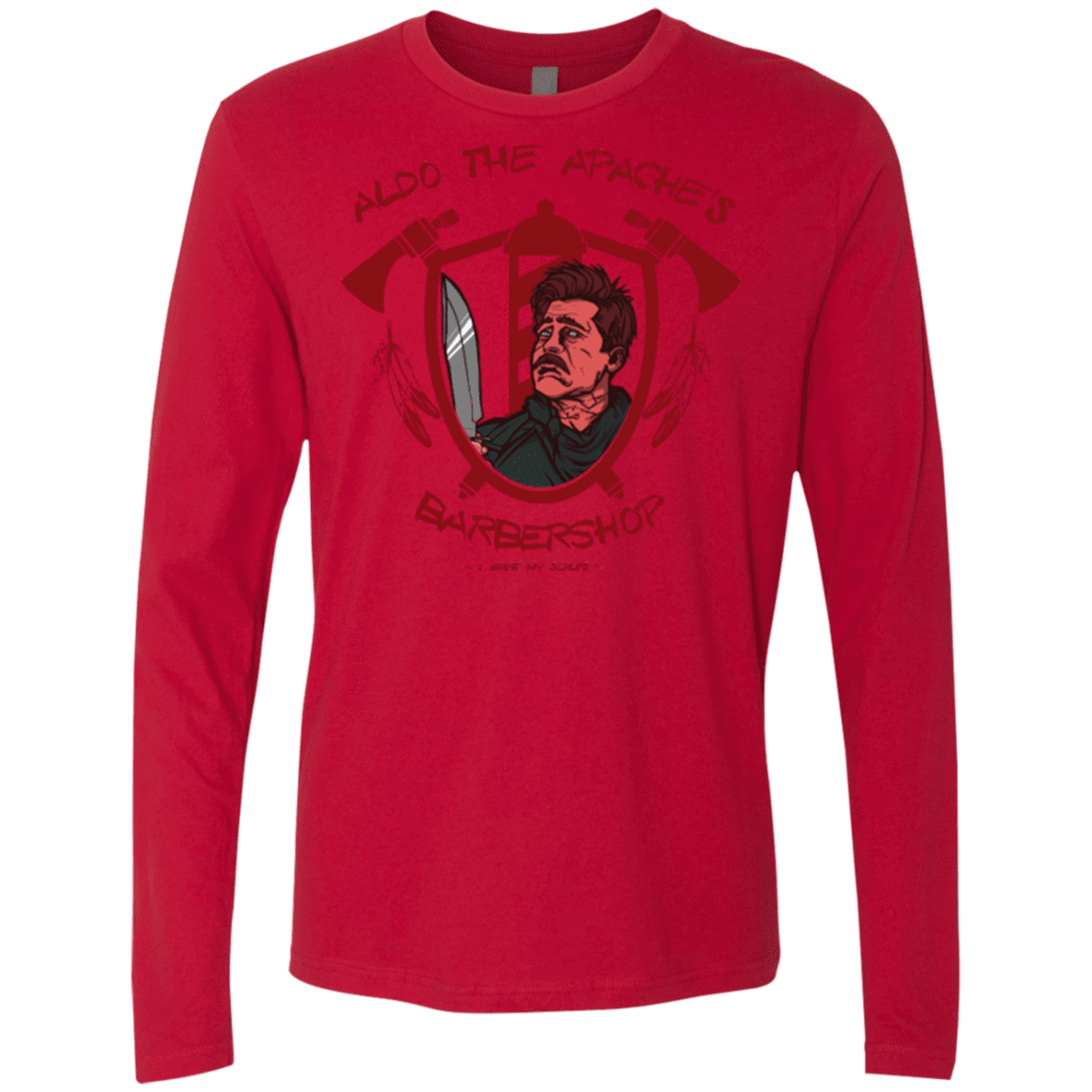 Aldos Barber Shop Men's Premium Long Sleeve