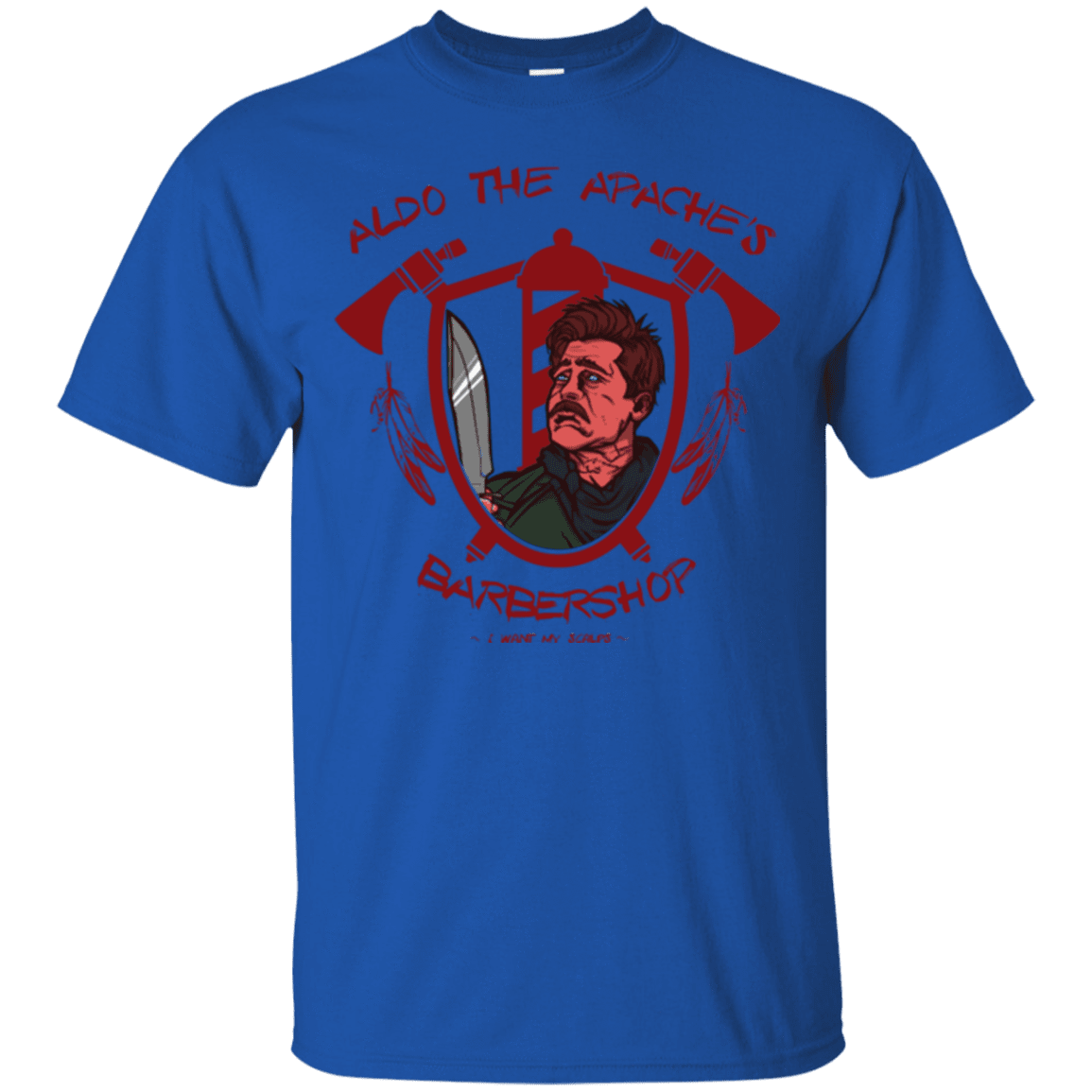 T-Shirts Royal / Small Aldos Barber Shop T-Shirt