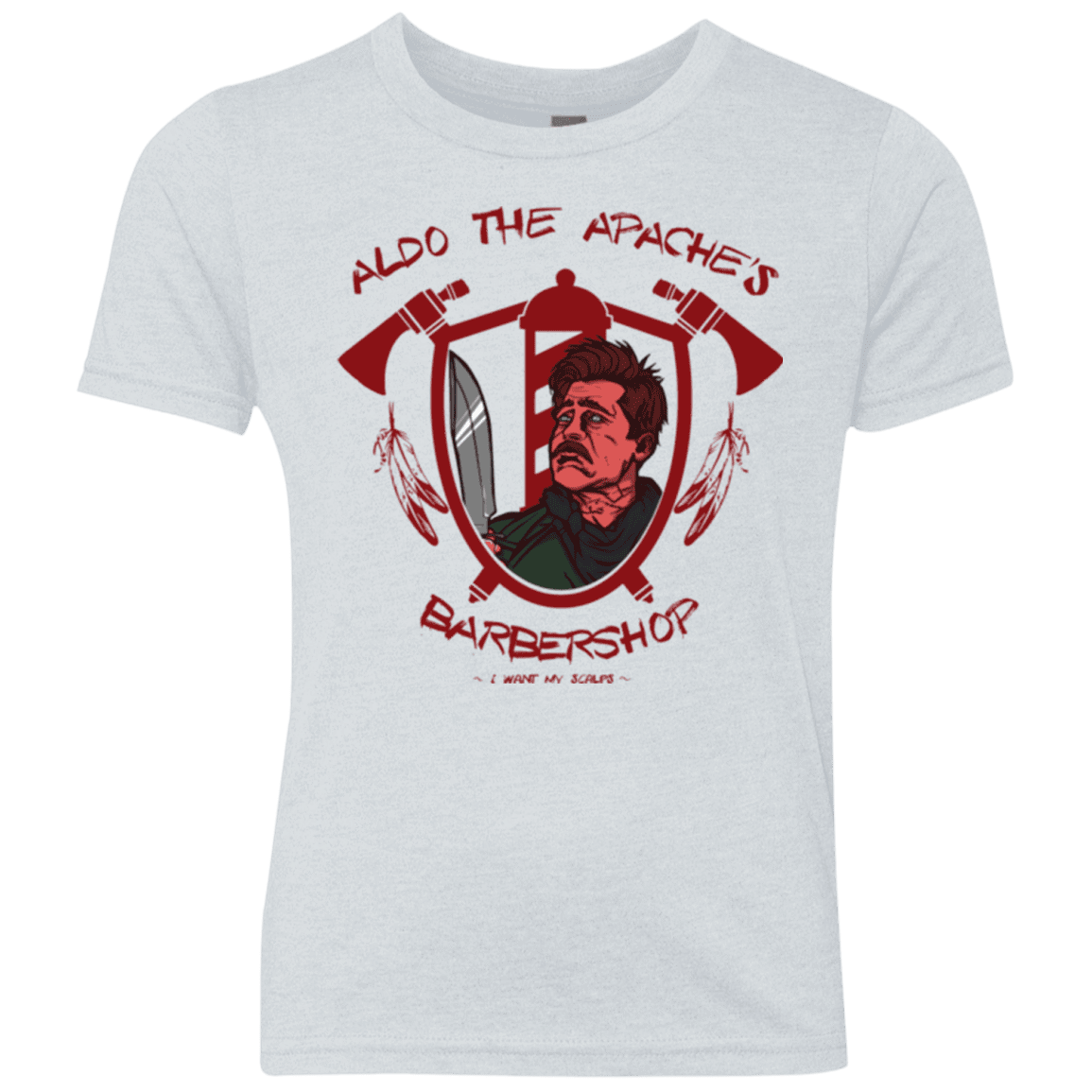 Aldos Barber Shop Youth Triblend T-Shirt