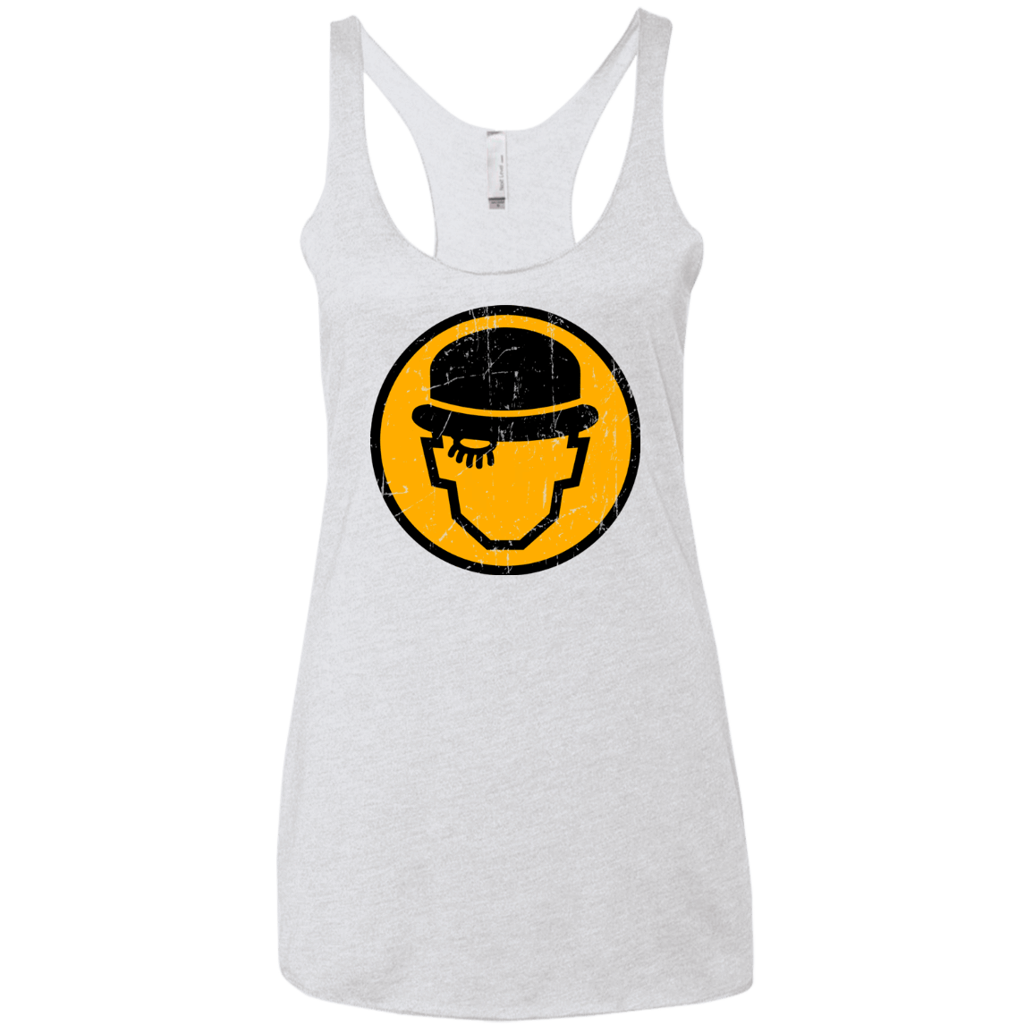 T-Shirts Heather White / X-Small Alex Sign Women's Triblend Racerback Tank