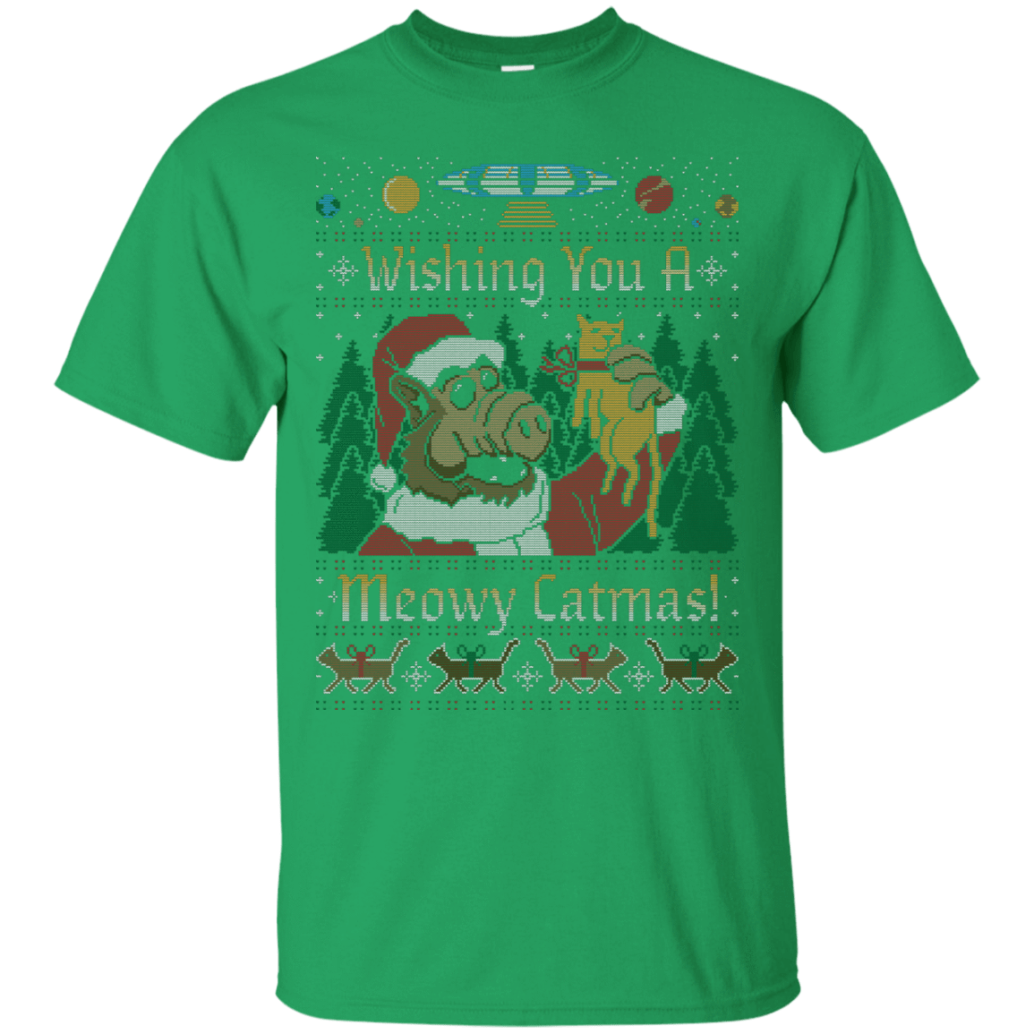 T-Shirts Irish Green / Small ALF SWEATER T-Shirt