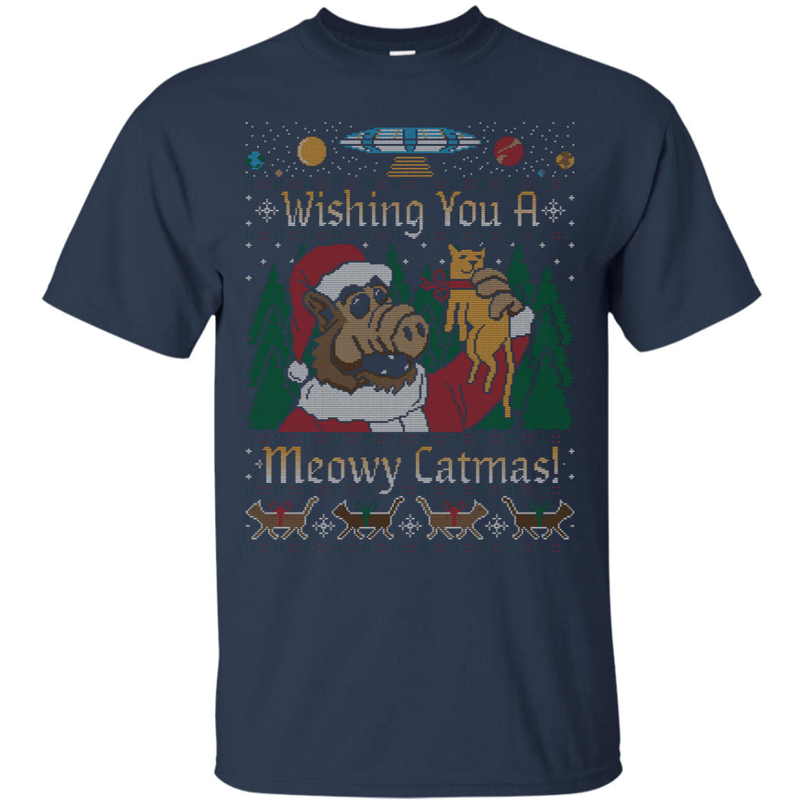 T-Shirts Navy / Small ALF SWEATER T-Shirt