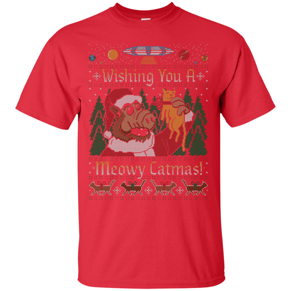 T-Shirts Red / Small ALF SWEATER T-Shirt