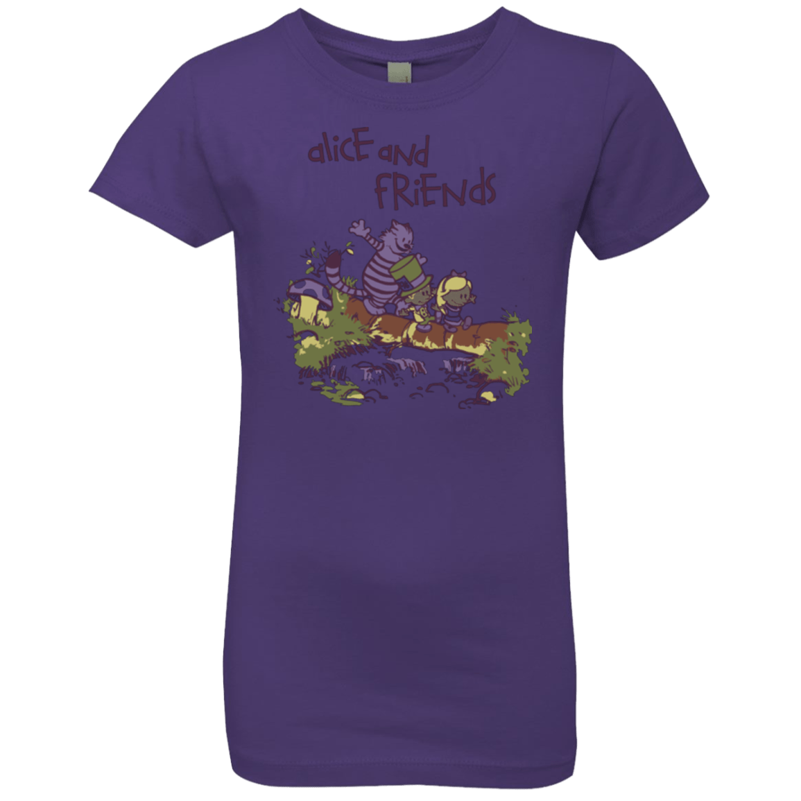T-Shirts Purple Rush / YXS Alice and Friends Girls Premium T-Shirt