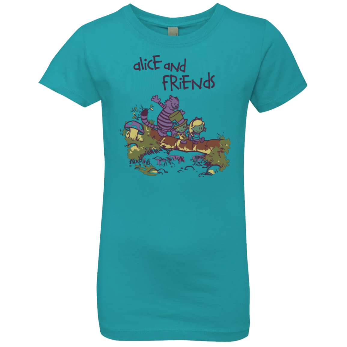 T-Shirts Tahiti Blue / YXS Alice and Friends Girls Premium T-Shirt