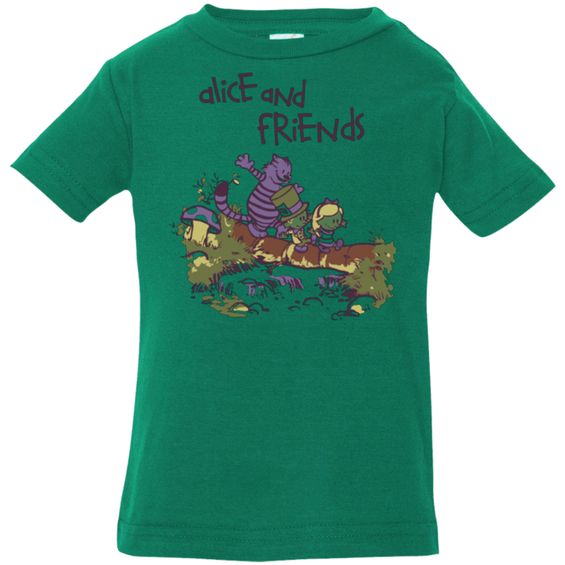 T-Shirts Kelly / 6 Months Alice and Friends Infant Premium T-Shirt