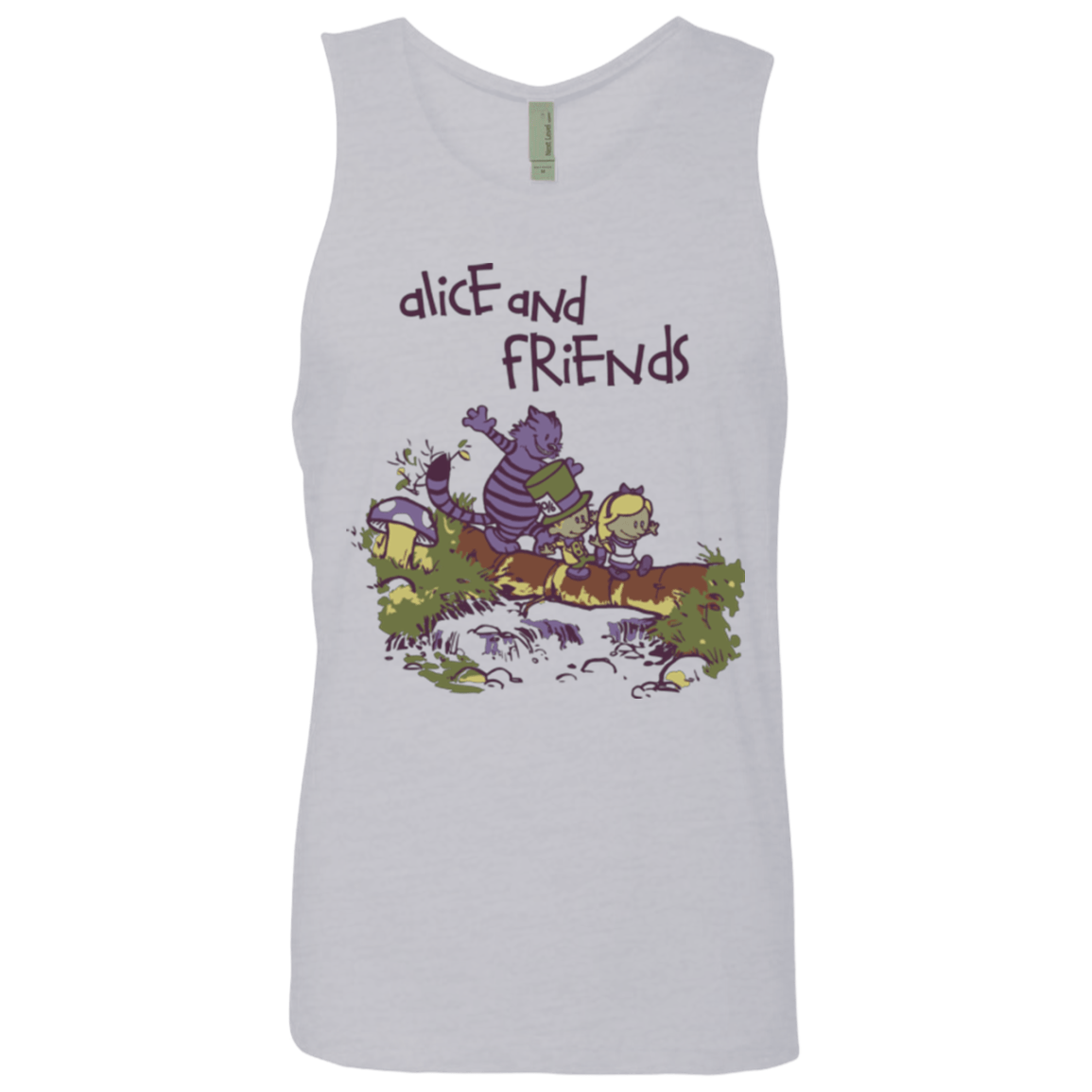 T-Shirts Heather Grey / Small Alice and Friends Men's Premium Tank Top
