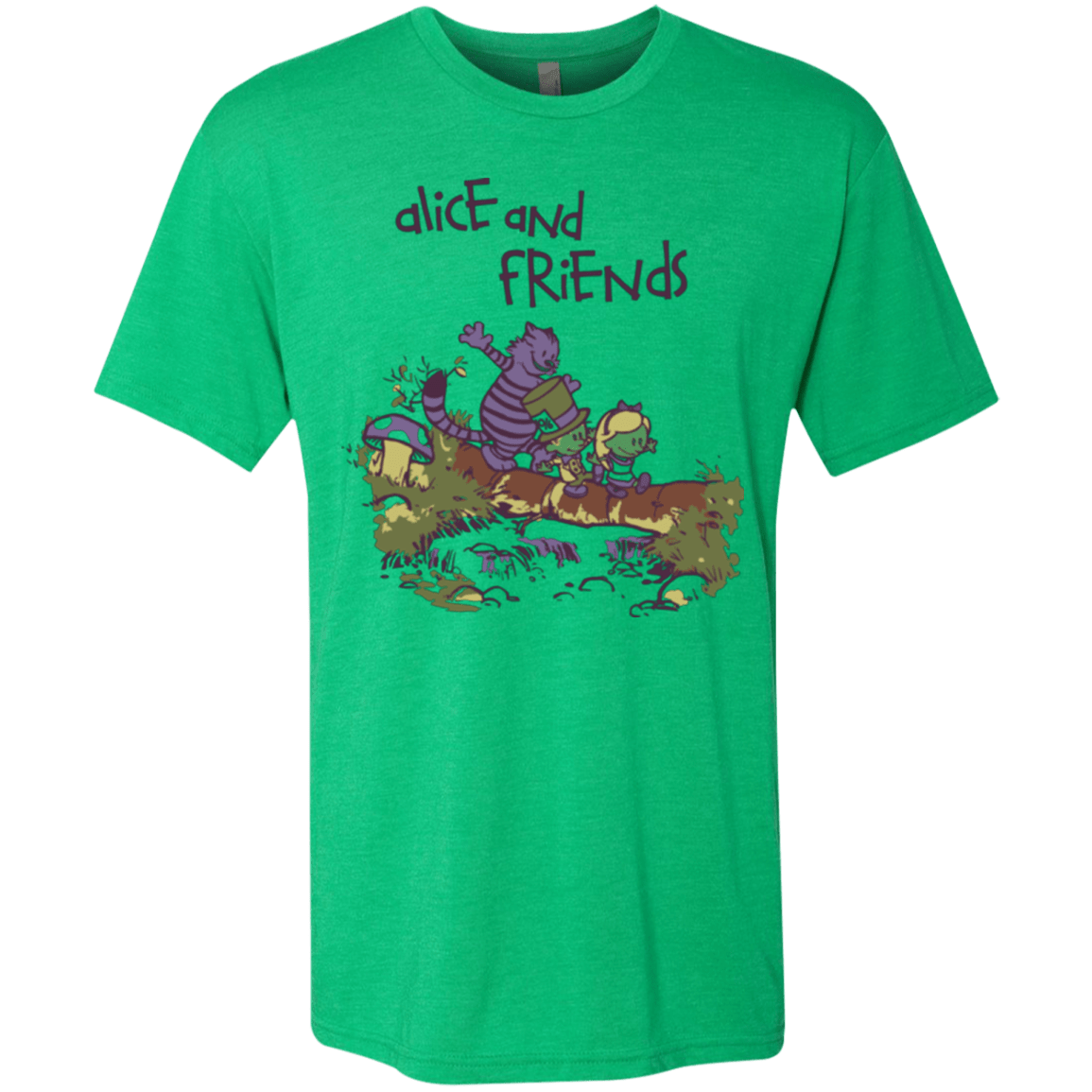 T-Shirts Envy / Small Alice and Friends Men's Triblend T-Shirt