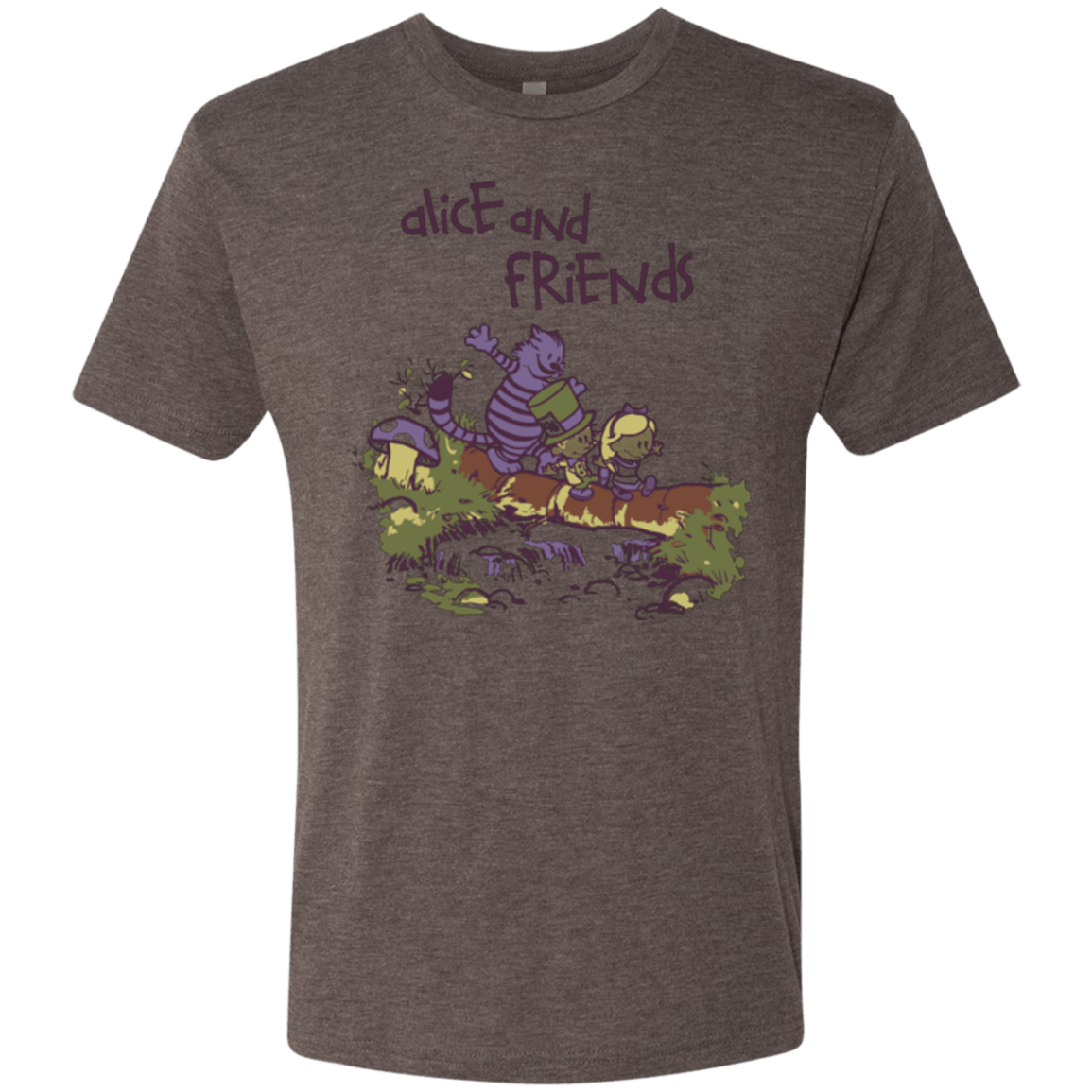 T-Shirts Macchiato / Small Alice and Friends Men's Triblend T-Shirt
