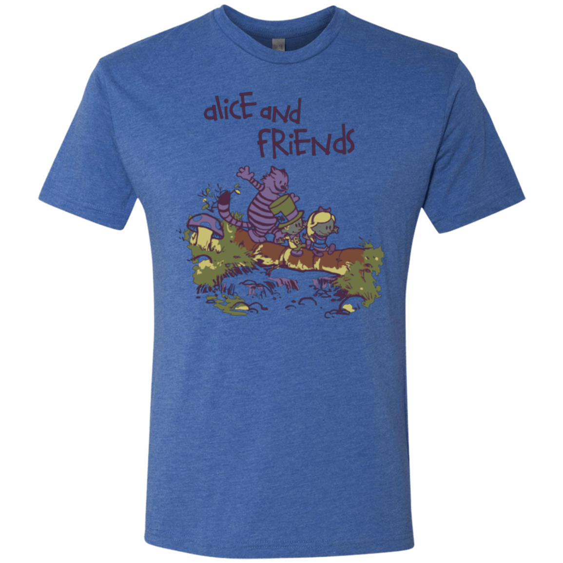 T-Shirts Vintage Royal / Small Alice and Friends Men's Triblend T-Shirt
