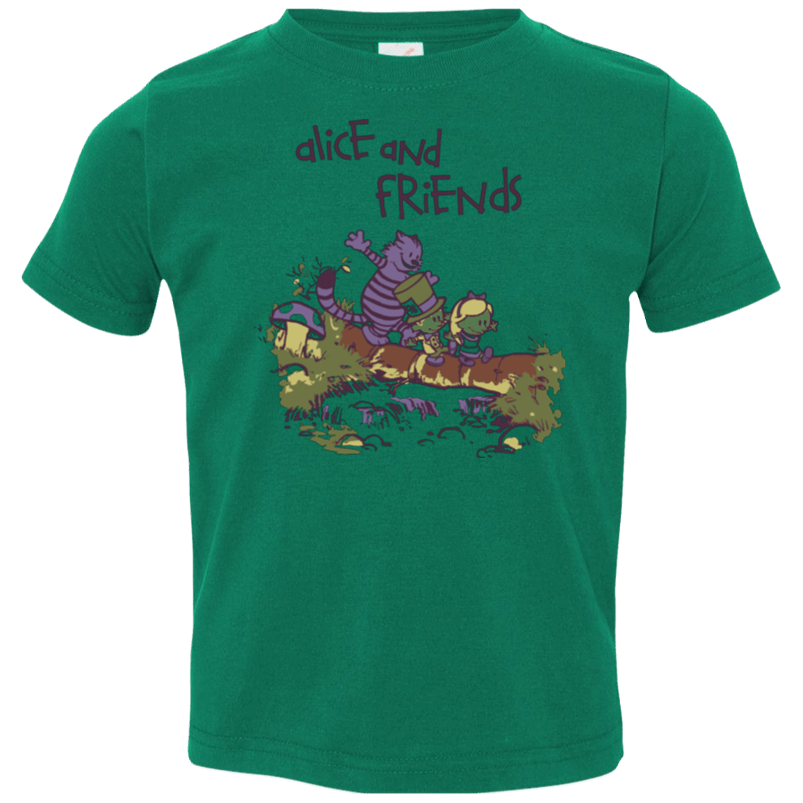T-Shirts Kelly / 2T Alice and Friends Toddler Premium T-Shirt