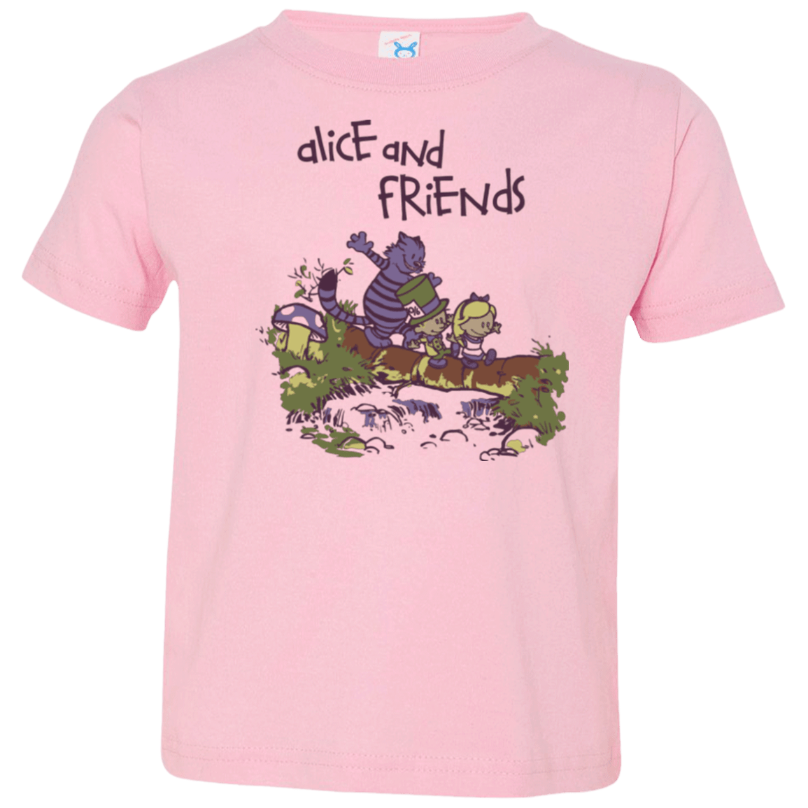 T-Shirts Pink / 2T Alice and Friends Toddler Premium T-Shirt